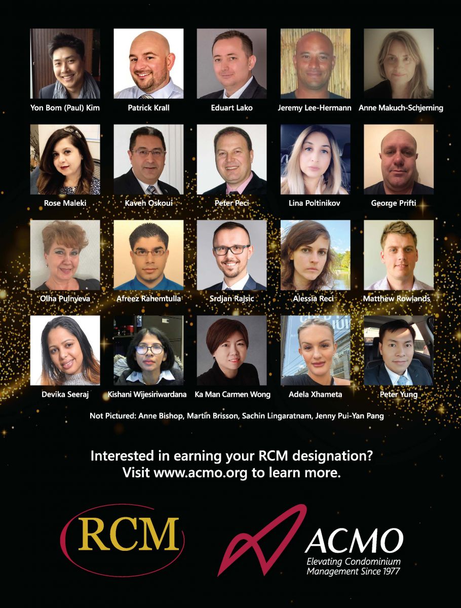 RCM Graduating Class of 2021